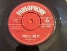 PLEASE PLEASE ME / ASK ME WHY Beatles second vinyl single. Red label.