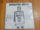 BOBBY BORIS Monster Mash Vinyl 45 VG RARE with Picture Sleeve Halloween Horror