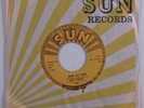 Rockabilly 45 CARL PERKINS Glad All Over SUN mono j