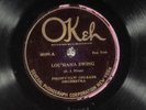 78 RPM - Piron's New Orleans Orchestra, Okeh 40189 