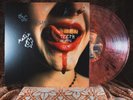 SIGNED Die Spitz Teeth Evangeline RED MARBLE vinyl sleater kinney bikini kill lp