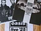 Oasis Live 25 Don’t Believe The Truth Tour Exclusive Coloured Vinyl Poster + Bag