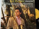 Art Pepper Meets the Rhythm Section LP PROMO OG mono Paul Chambers DG