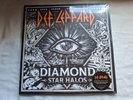 DEF LEPPARD DIAMOND STAR HALOS  2022 DOUBLE BLACK  VINYL  SEALED  MINT LP