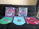 Deltarune Chapter 1 & 2 Vinyl Soundtrack Colored Record Red & Blue 2LP