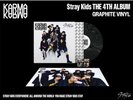 Stray Kids - Karma Graphite Colored Vinyl Sealed