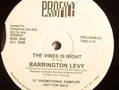 LEVY, Barrington - The Vibes Is Right - Vinyl (12