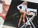 Sabrina Carpenter Man's Best Friend SIGNED ️ Insert Blue Vinyl LP In Hand Auto