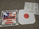 WARZONE Don't Forget The Struggle Don't Forget The Streets ORIGINAL 1987 INSERT