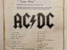AC/DC Live Wire Rare 2LP