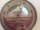 Beethoven Symphony no5 C Minor Vienna Philharmonic Orchestra 78 Record 1 & 2