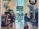 OASIS DEFINITELY MAYBE LIVE 2025 TOUR POP UP BLUE COLORED VINYL LP +LITHO