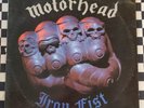 Iron Fist LP by Motorhead vinyl 1982 VG+ SRM-1-4042 Mercury Records