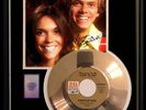 THE CARPENTERS CLOSE TO YOU RARE GOLD RECORD  W- PRINTED SIGNATURE AUTOGRAPH