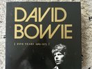 ROCK / DAVID BOWIE: 'FIVE YEARS (1969 - 1973)' SUPER RARE VINYL BOX SET