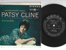 COUNTRY EP -33 RPM - PATSY CLINE - SENTIMENTALLY  YOURS -HEAR 1962 STEREO DECCA