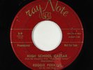 Rockabilly 45 - Reggie Perkins - High School Caesar - Ray Note - OG promo