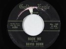Rockabilly 45 - David Dunn - Rock Me - Golden Eagle