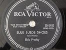 ELVIS PRESLEY Blue Suede Shoes I'm Counting On You CANADA RCA 78 HEAR rockabilly
