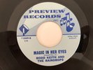 Song Poem Oddball 45 RODD KEITH & RAINDROPS Magic In Her Eyes PREVIEW