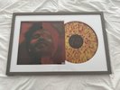 After Hours Signed Vinyl Record Framed