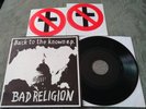 Bad Religion Back To The Known EP Reissue German 1990+2 Stickers Black Labels