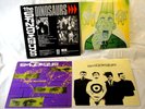 4 The Sting-Rays Vinyl Records Don't Break Down June Rhyme Live & Raw Dinosaurs
