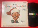 Bing Crosby / Merry Christmas LP Decca Stereo Holiday Classic + Inner VG+