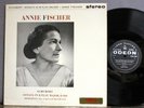 Annie Fischer Schubert Sonata In B Flat Impromptus EMI Odeon (P) SAX 2402 UK NM