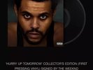 SIGNED by THE WEEKND Hurry Up Tomorrow VINYL LP COLLECTORS 1ST EDITION WEEKEND