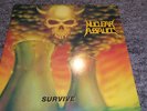 NUCLEAR ASSAULT Survive IRS LP thrash metal classic PROMO all inserts NM/EX RARE