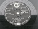 ELVIS PRESLEY UK 1959  R.C.A   78   A BIG HUNK OF LOVE  MY WISH CAME    RCA 1136