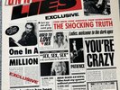 Vinyl LP: Guns N' Roses: GN'R Lies: Geffen: WX218: Uncensored Inner Sleeve