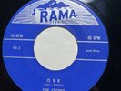 Group Harmony 45  Rpm The Crows On Rama #RR-5 “Gee/I Love You So”
