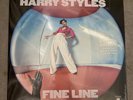 Harry Styles Fine Line 2LP Vinyl Record Clear with Black White Splatter