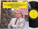 EMIL GILELS piano sonatas BEETHOVEN 1986 ED1 DGG DIGITAL STEREO LP MINT