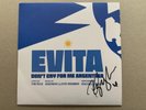 Don’t Cry For Me Argentina 7” Inch Vinyl From Evita - Signed By Rachel Zegler