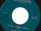 Tommy Dodson on Dodson 12398-Love Love Love / Only Time Will Tell - LISTEN
