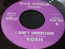 Rosie (and the Originals I Don't Understand  soul 1969 promo 45 on Wax World