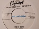 White Label Promo 45 Wanda Jackson 
