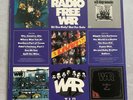 Promo WAR Radio Free War DJ Use Only BLUE colored vinyl LP 1974 United Artist