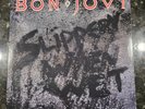 BON JOVI: Slippery When Wet US Mercury Hard Rock LP Vinyl Record Vintage