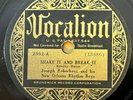 JOSEPH ROBECHAUX AND HIS NEW ORLEANS RHYTHM BOYS VOCALION  The Riff