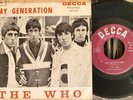 The Who ‎' My Generation ' Italy Decca original 7