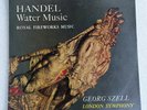 SXL 2302 WB 1ED Handel/George Szell - Water Music/Royal Fireworksk LP Decca UK
