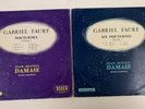 Gabriel Fauré, Jean-Michel Damase ‎– Six Nocturnes Volume 1 et 2