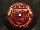 COUNTRY CARTER FAMILY Can The CIrcle Be Unbroken CONQUEROR 8529
