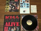 Kiss Alive  II 2 LP NM/EX Complete w/ Inserts Tattoos Book 1977  NBLP 7076-2
