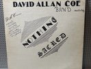 Vintage 1979 David Allan Coe Vinyl “Nothing Sacred” LP Good Condition 3/17/79.