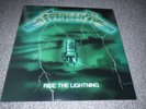METALLICA -RIDE THE LIGHTNING-AWESOME PRESS LP VINYL LTD EDITION BERNETT RARE FR